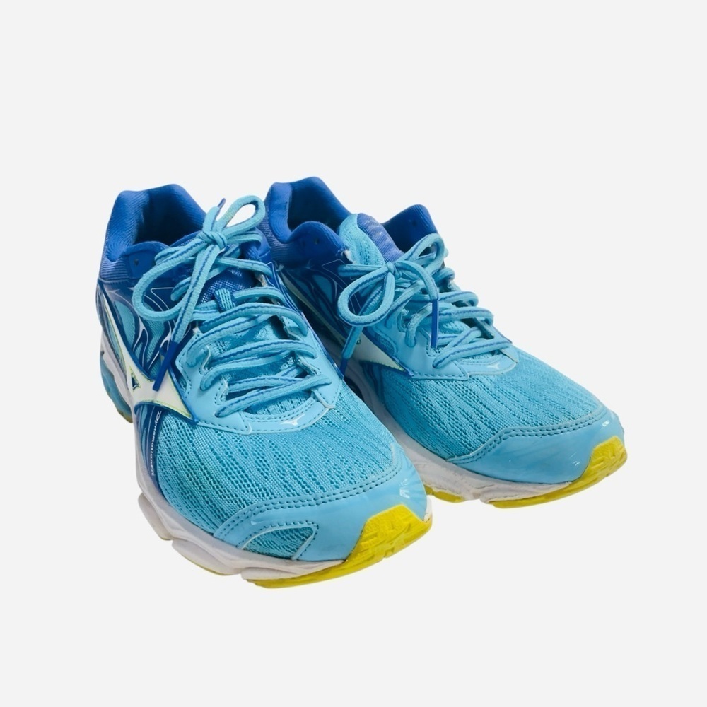 Mizuno Running Race Wave Inspire 410985 Blue Womens 9 Shoes Fast Shipping - Picture 3 of 12